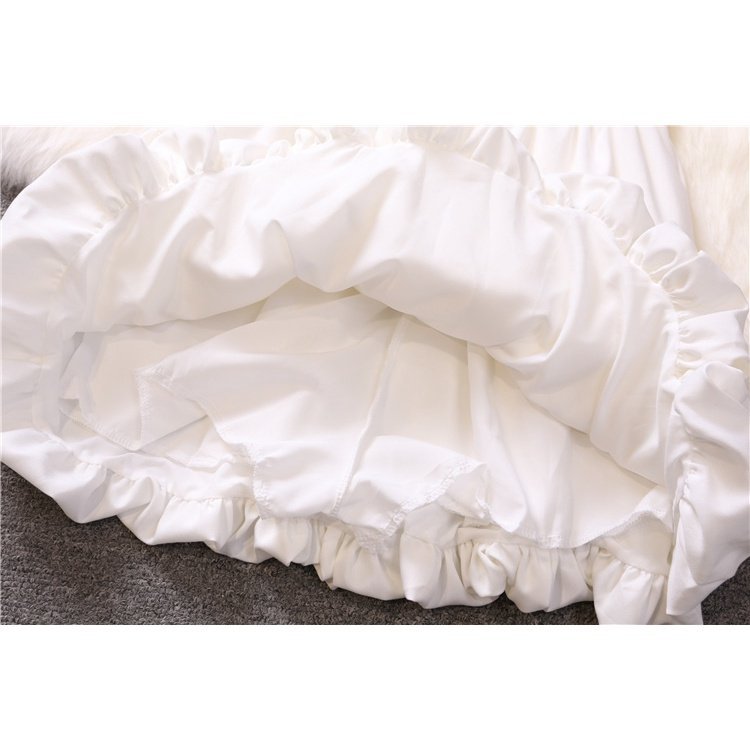 SKIRT ROK ANAK PEREMPUAN ROK PUTIH POLOS IMUT - Image 3