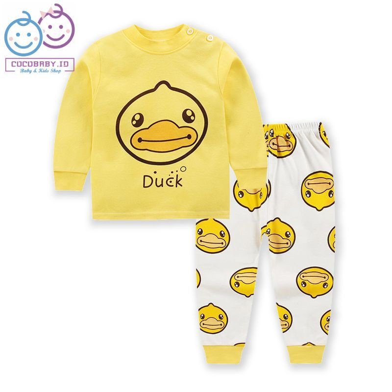 Setelan Baju Tidur Anak Bayi 0-5th Piyama Bayi Pakaian Anak Impor - Image 3
