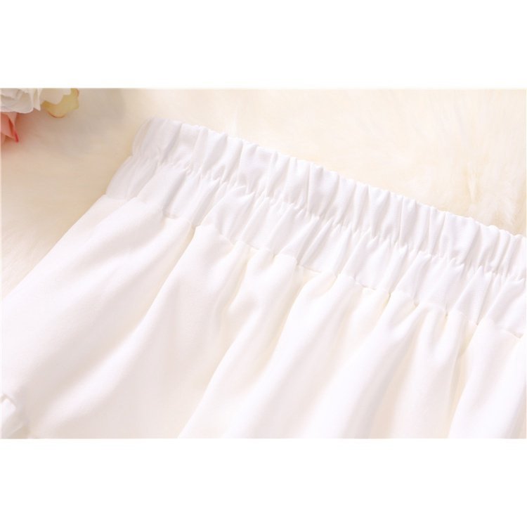 SKIRT ROK ANAK PEREMPUAN ROK PUTIH POLOS IMUT - Image 4