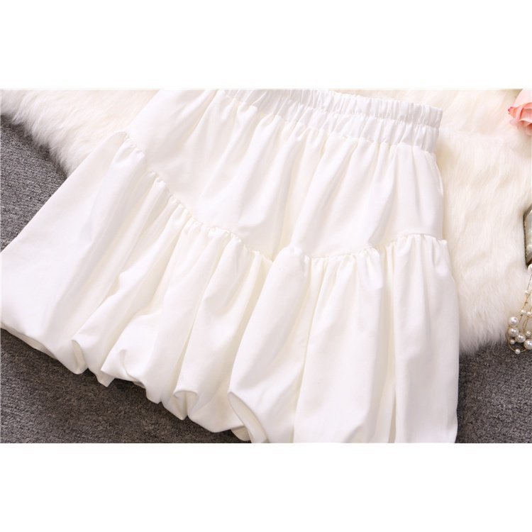 SKIRT ROK ANAK PEREMPUAN ROK PUTIH POLOS IMUT - Image 2